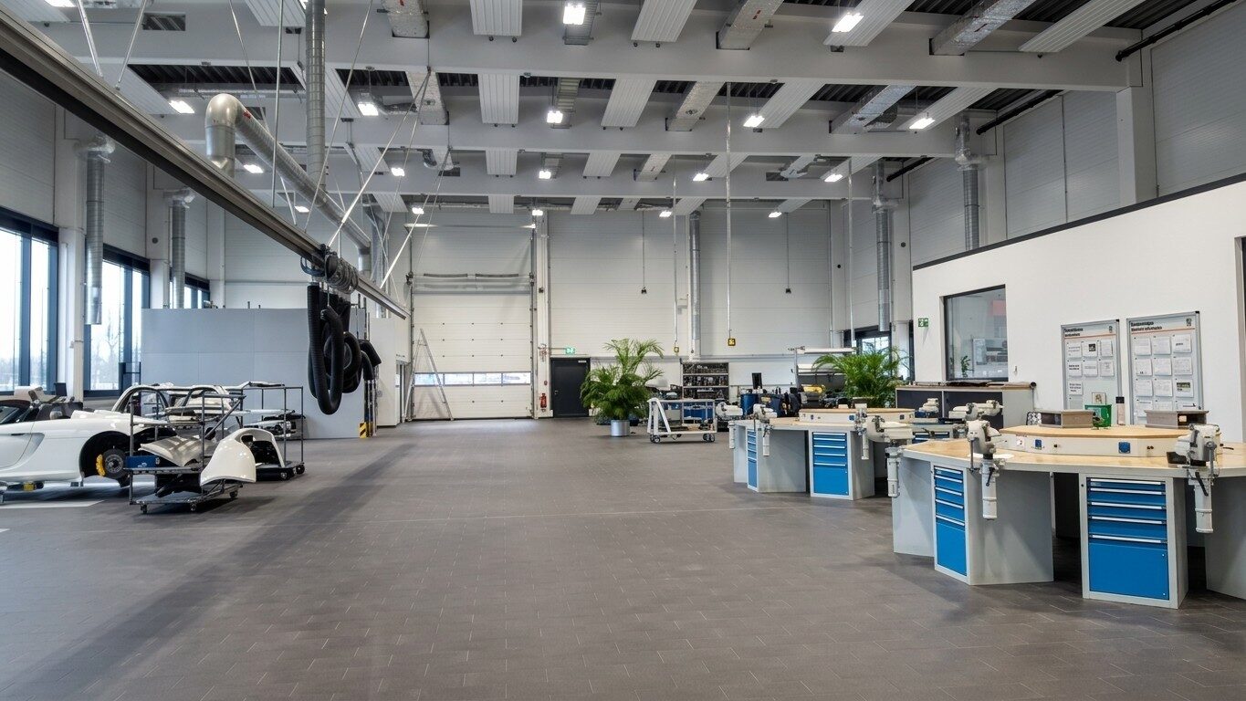 Porsche-Ausbildungszentrum / Bau 560